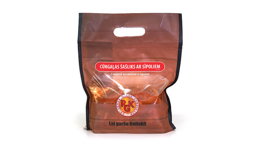 Cūkgaļas šašliks ar sīpoliem