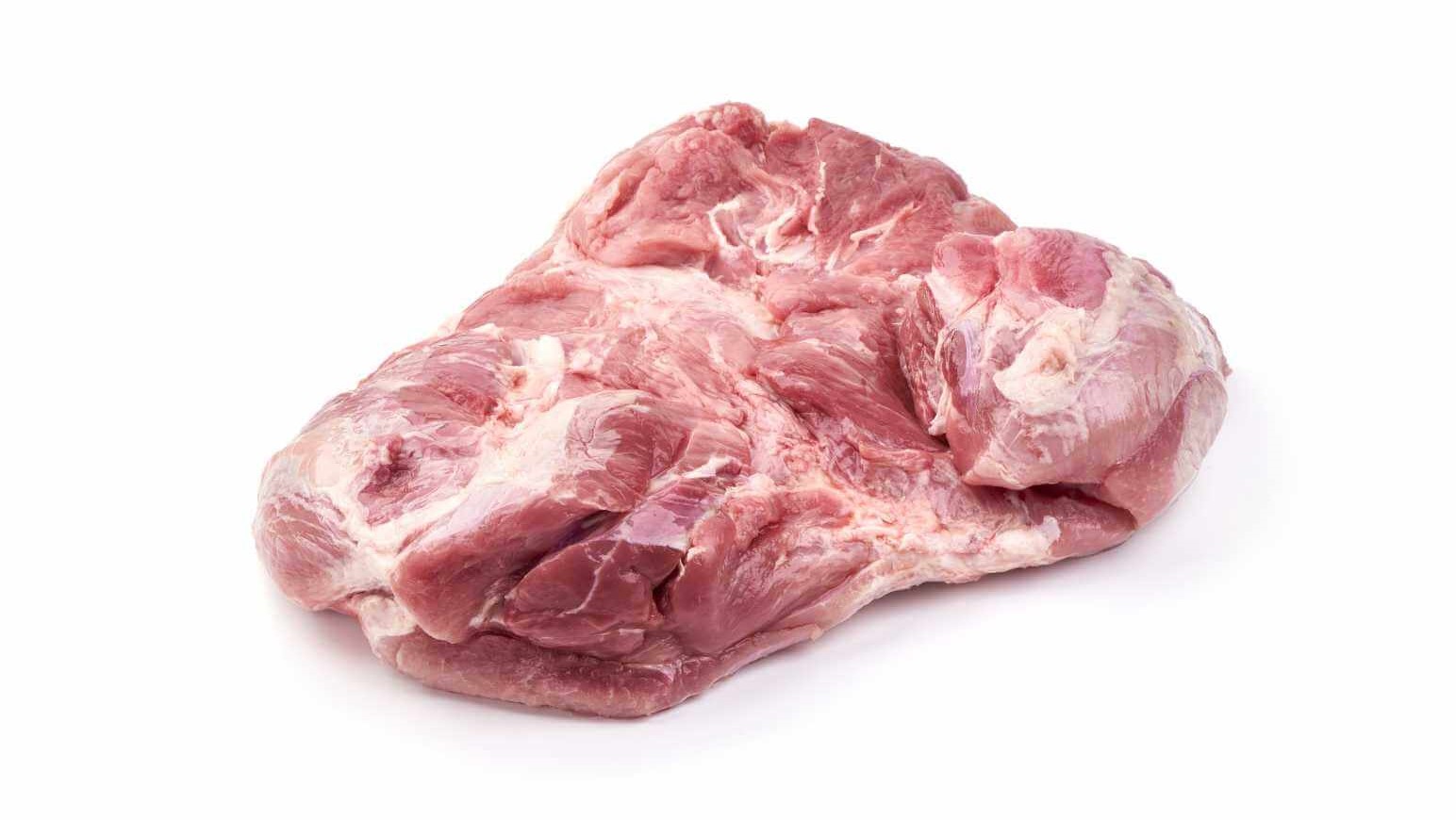 Свиной верхний окорок (бедро), без шкуры, жир удален, с горбушкой