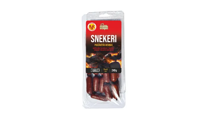 Smoked sausages "Snekeri"