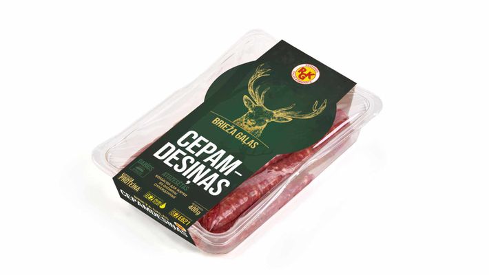 Deer grill sausages