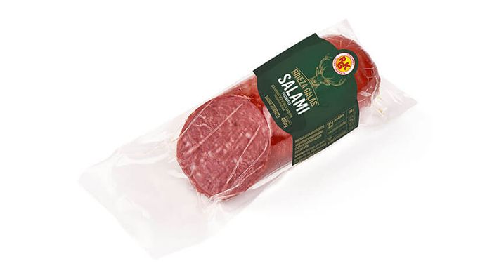 Brieža gaļas salami pusžāvētā