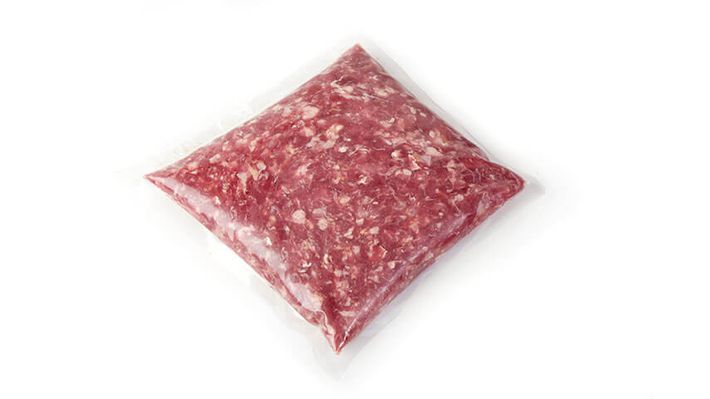 Minced beef and pork meat