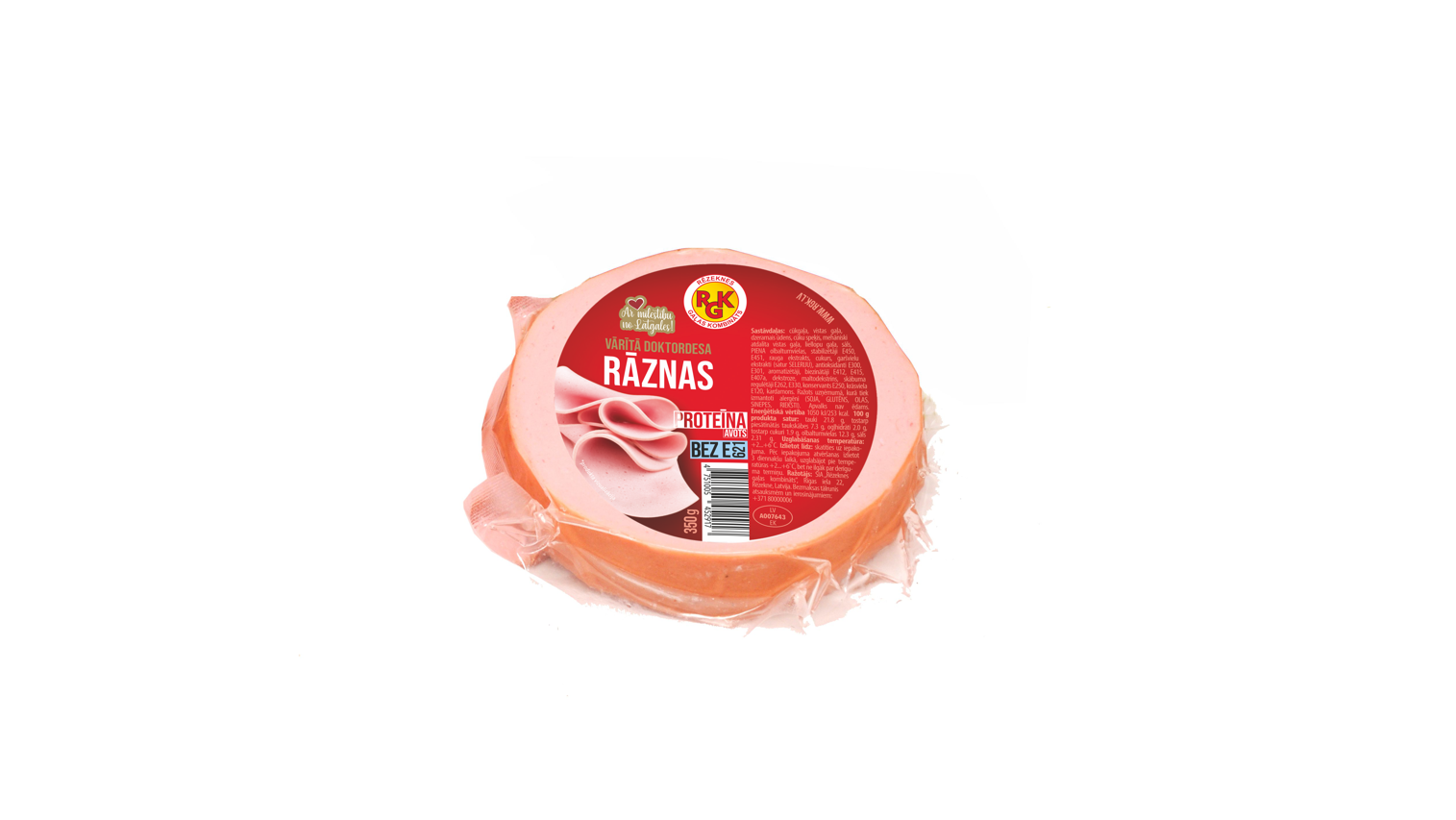 Boiled sausage "Raznas"