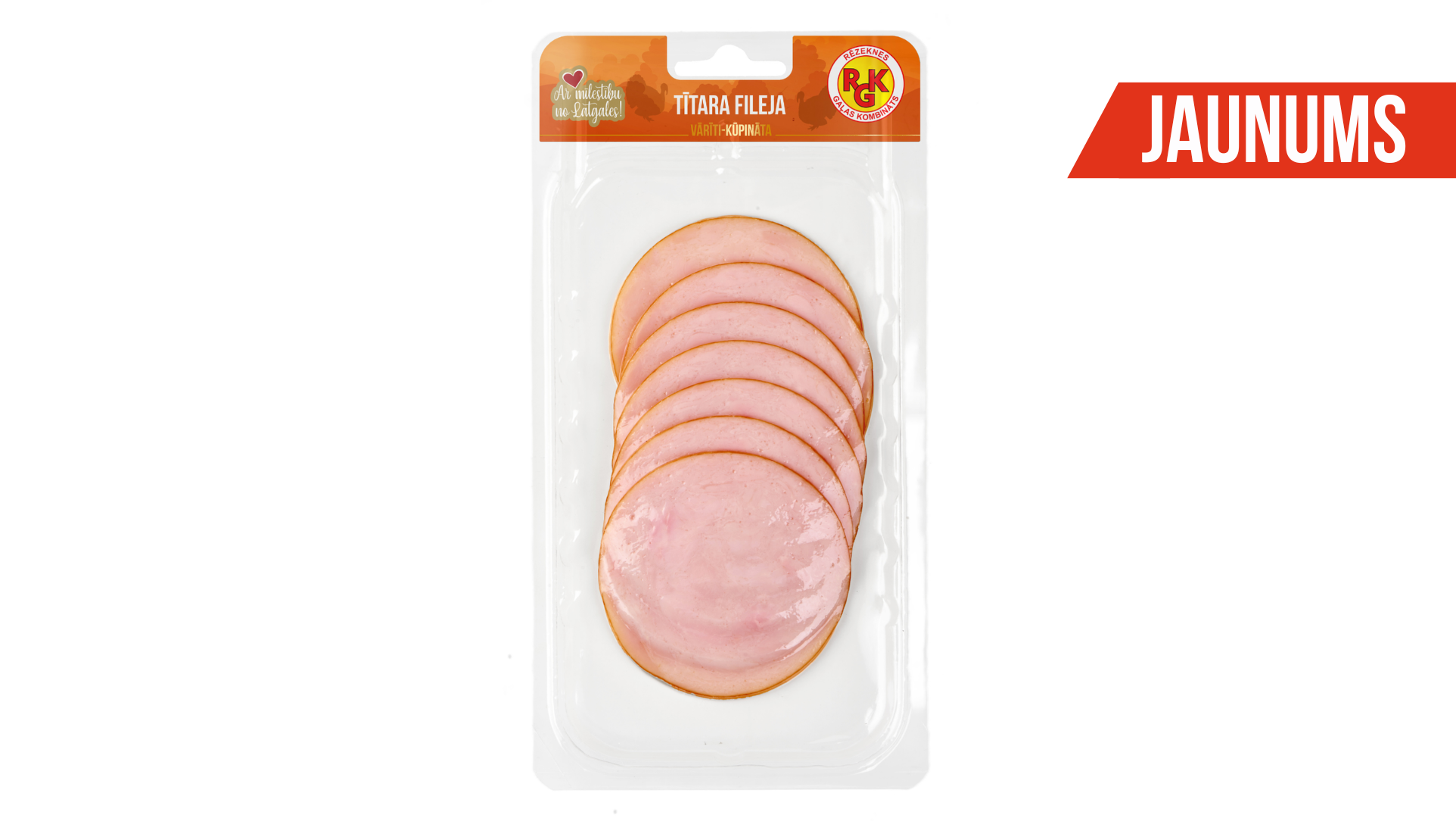 Tītara fileja vārīti-kūpināta