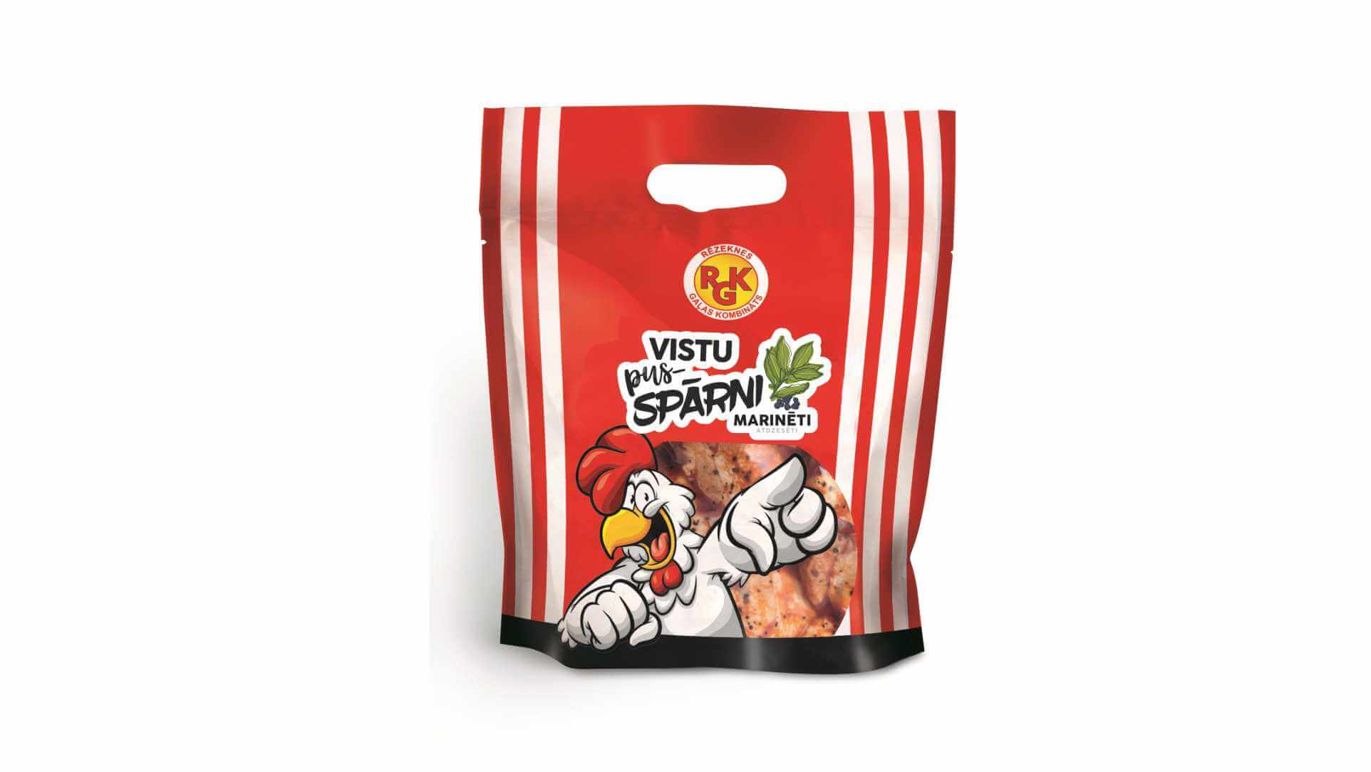 Marinated chicken half bucket