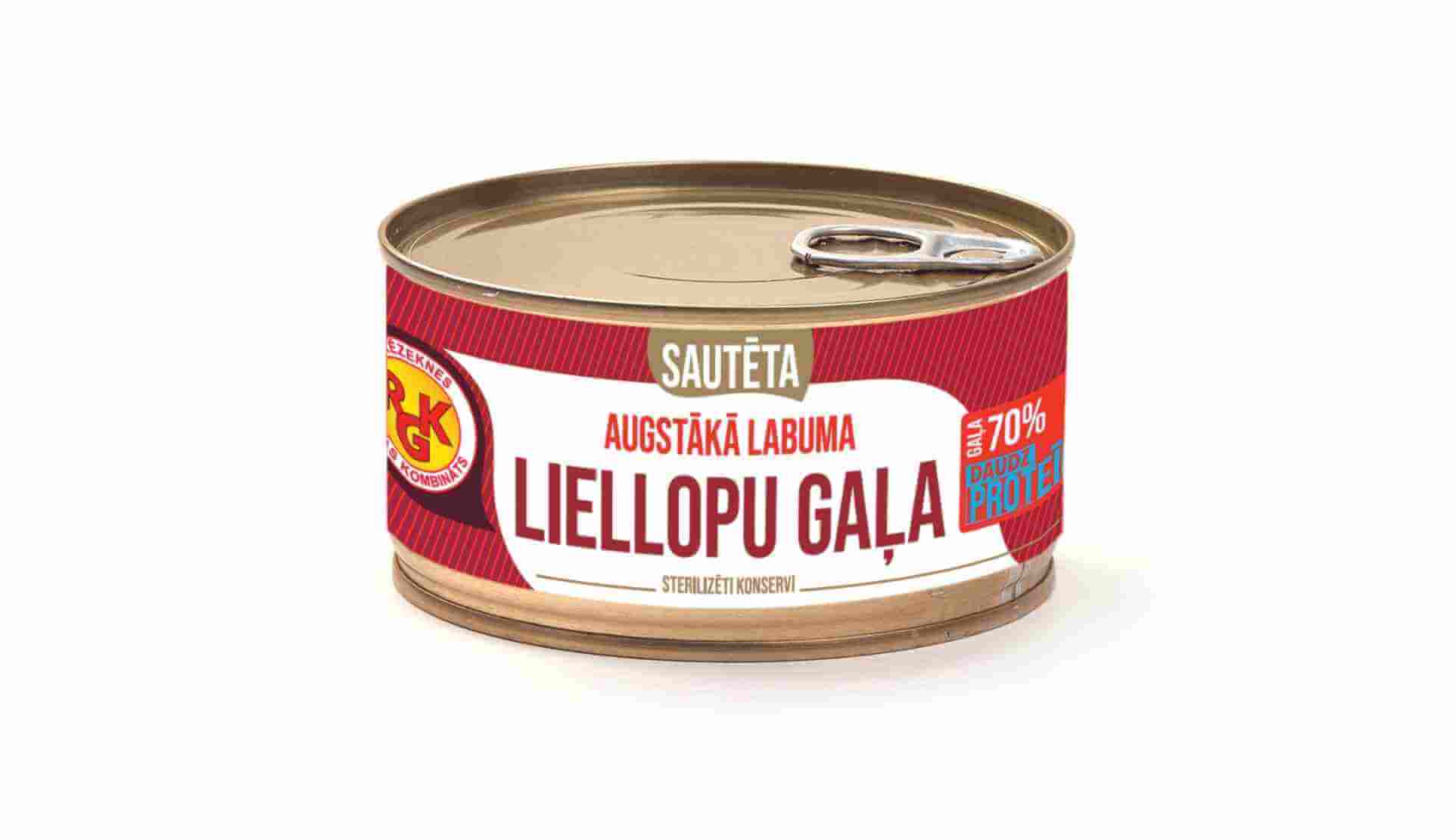 Sautēta liellopu gaļa AUGSTĀKĀ LABUMA