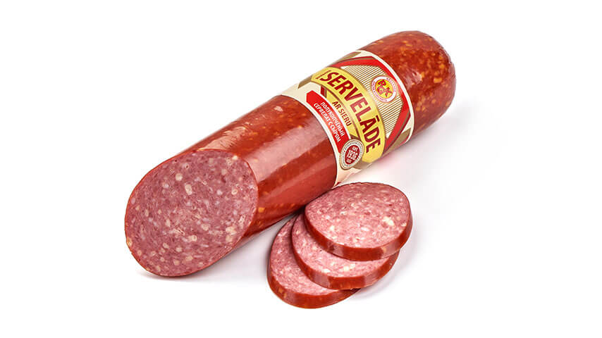 "Ouality standart" smoked sausage with cheese