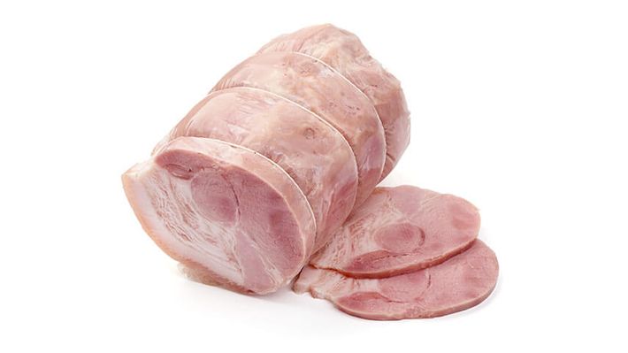 Boiled pork ham