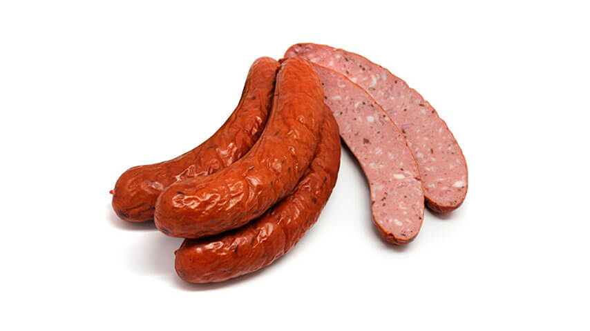 Smoked sausages "for beer"