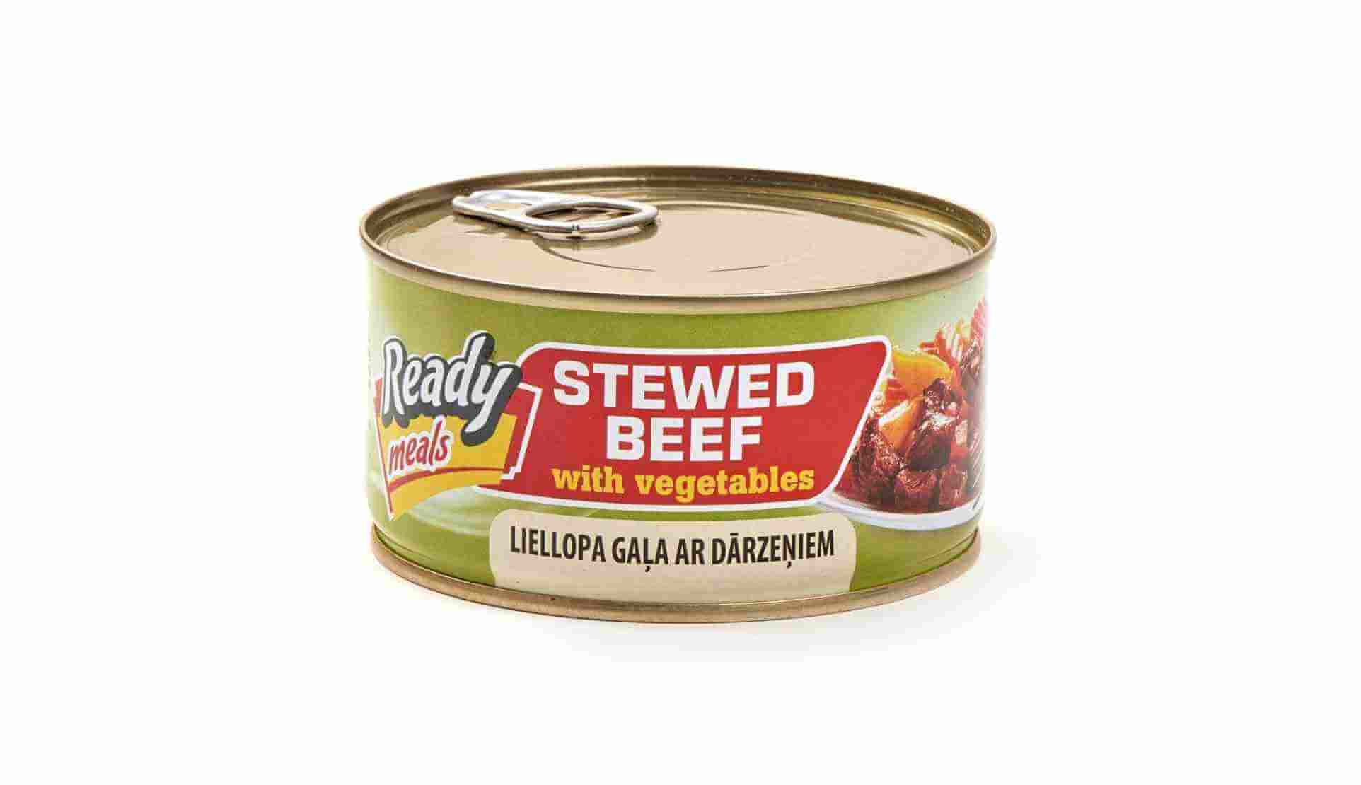 Stewed beef with vegetables