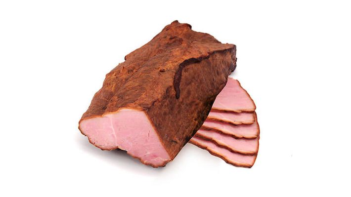 Smoked ham "Alksnu"