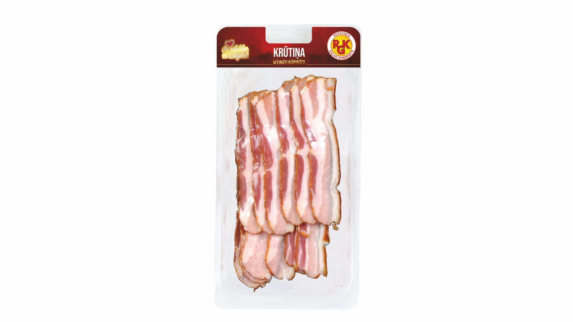 Dried bacon