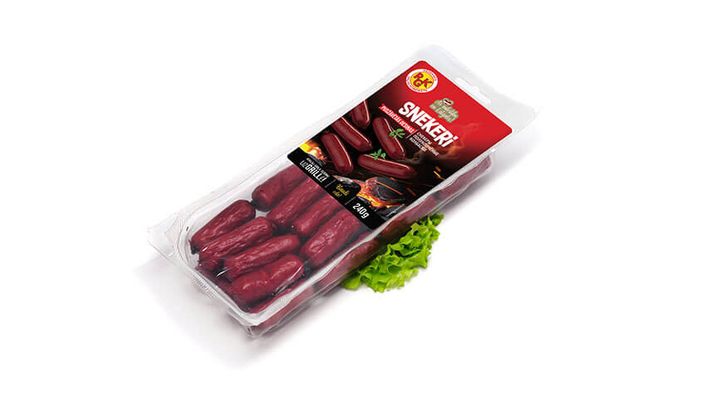 Smoked sausages "Snekeri"